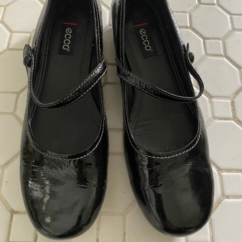 Ecco Bouillon Maryjane slightly used size 40